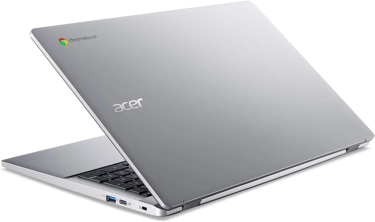 Chrome Life, RAM, 15.6" 64GB DDR5 N100 Laptop, 315 OS, Touchscreen Display, Silver Accessories Wi-Fi, FHD Quad-core Long eMMC, Acer Core), (4 Tigology + Chromebook Battery 8GB Intel