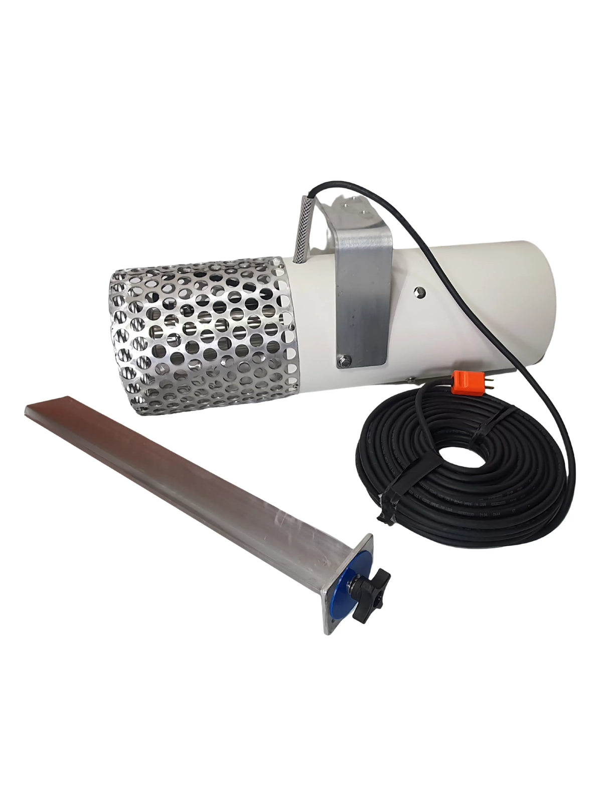 Aerating |  w/ Mounting Thruster Pond  Liquid 100 Ponds & & Lake Blower Admiral Cleaning | Circulator JetStream Foot Stake 1 for and | Lakes 110v & Cord HP