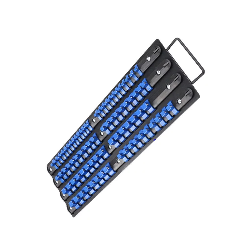Socket Sliding 80 Organize Industrial Rack ABS Storage Mountable Wrench Socket HEMOTON Rail Holder
