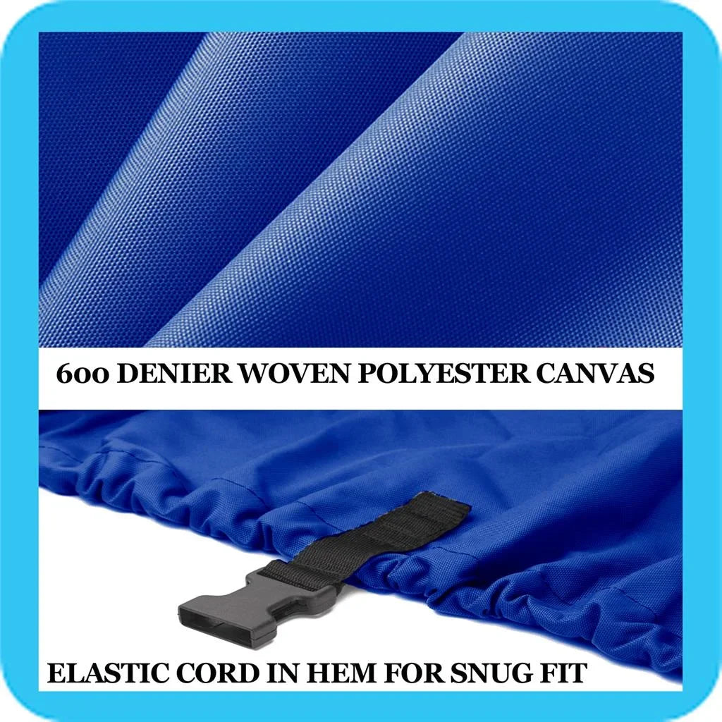 O/B BLUE, GREAT LOWE QUALITY Compatible COVER for 170 BOAT V 1999
