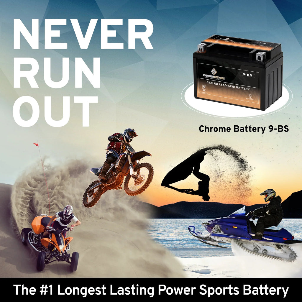 2002 for Motorcycle Gsf600S Suzuki Ytx9-Bs Bandit 600Cc Chrome Battery Battery
