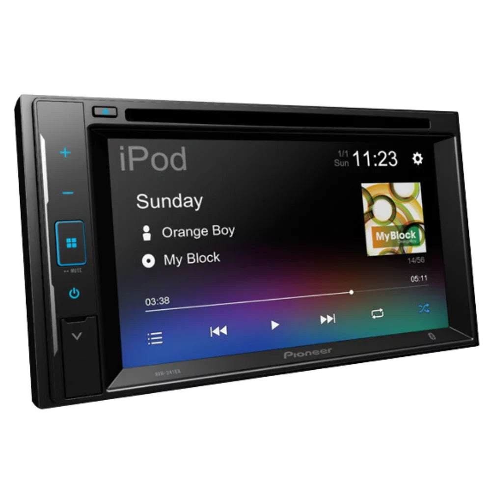 6.2" Touchscreen XL-7 for Digital Bluetooth/Backup Car Stereo with Suzuki AM/FM 2001-2002 Bundle Pioneer Camera/Installation AVH-241EX Media DIN W/ KIT4886 Double Kit/in-Dash DVD/CD Receiver
