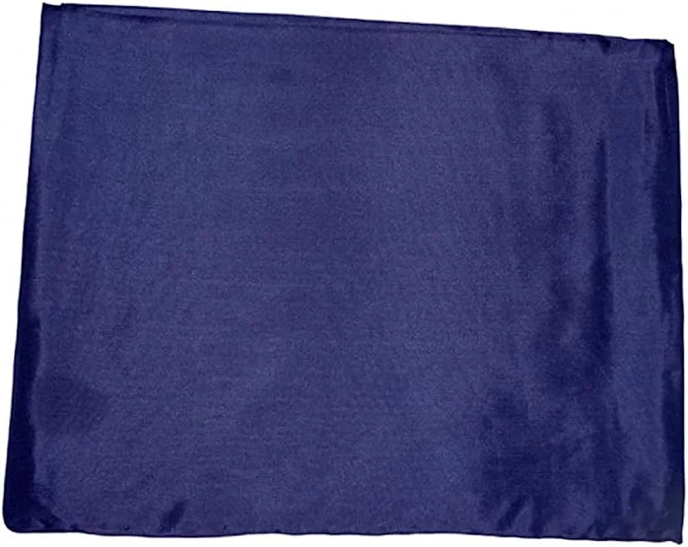 Scarf Navy TRADERS Silk Solid Regular WYOMING (SN)