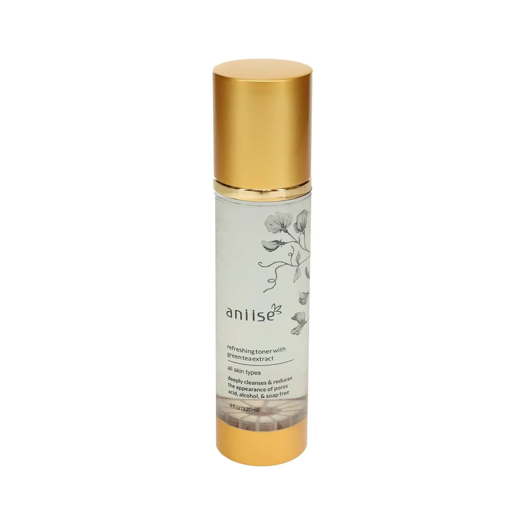 Tea ANIISE Men Women Face Face Refreshing &ndash; - Types for Skin - Extract Toner All Green and
