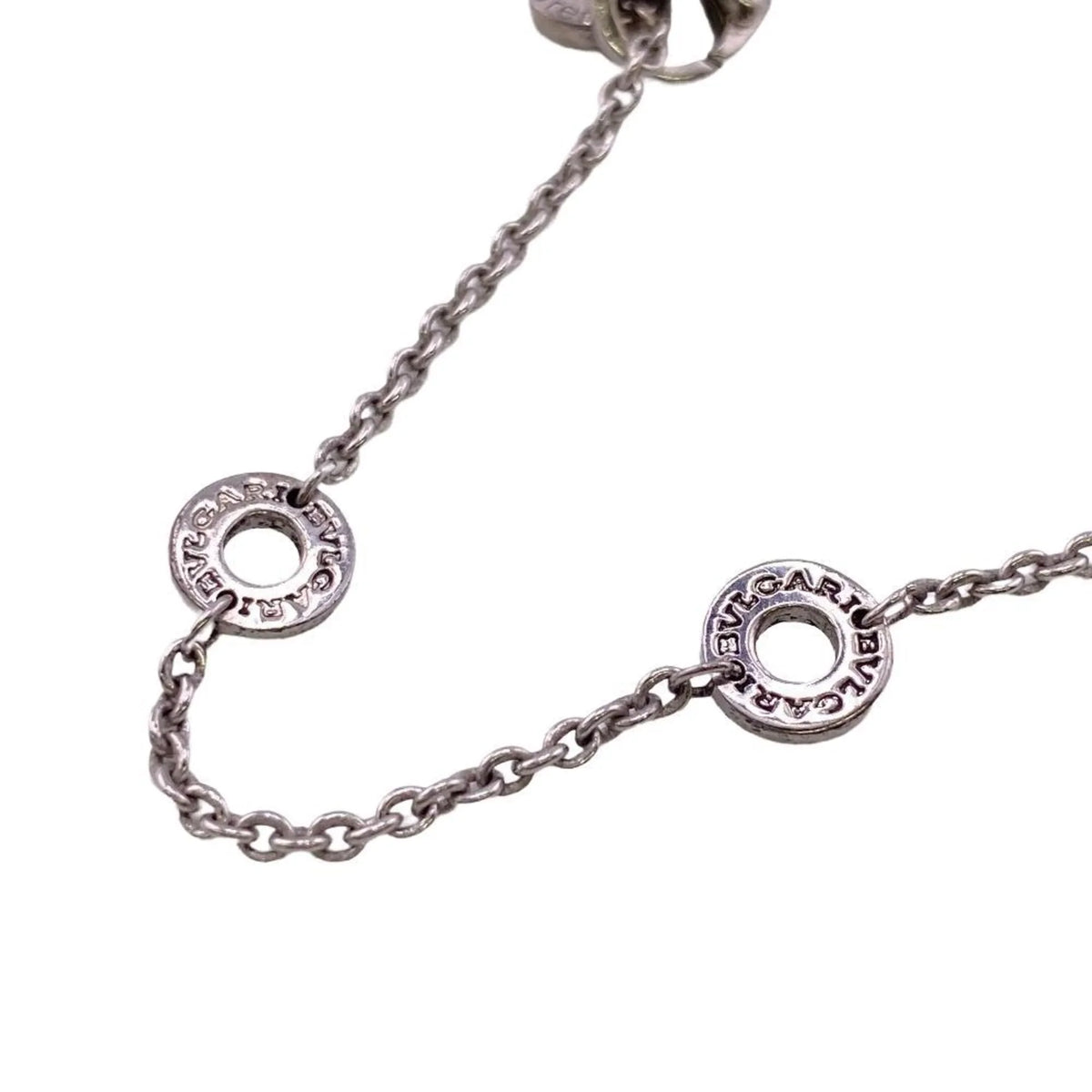 925 (Fair) Pre-Owned the Zero Necklace Children BVLGARI B. Save Charity One Black Men's Z0005229 Women's
