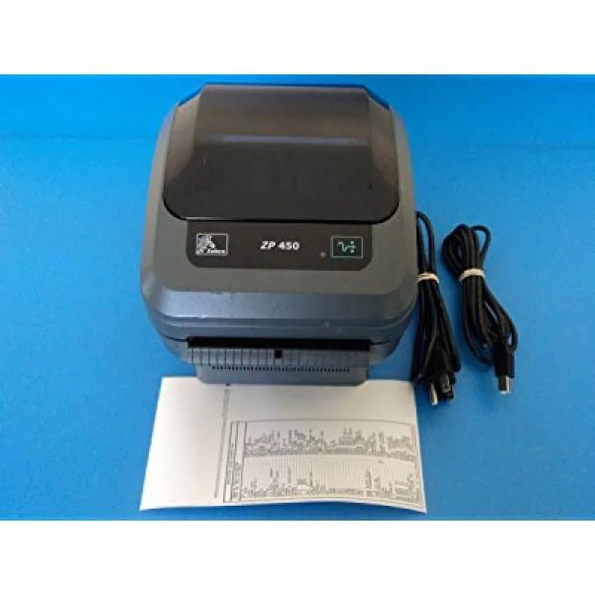 Printer Thermal with USB ZP450-0501-0006A Label Cables Zebra ZP 450