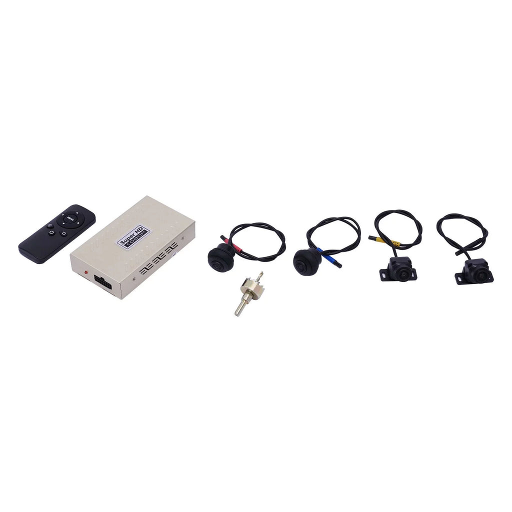 4-camera 1080P Panoramic Kits System View Seamless Recording DVR Miumaeov Bird 360° Car