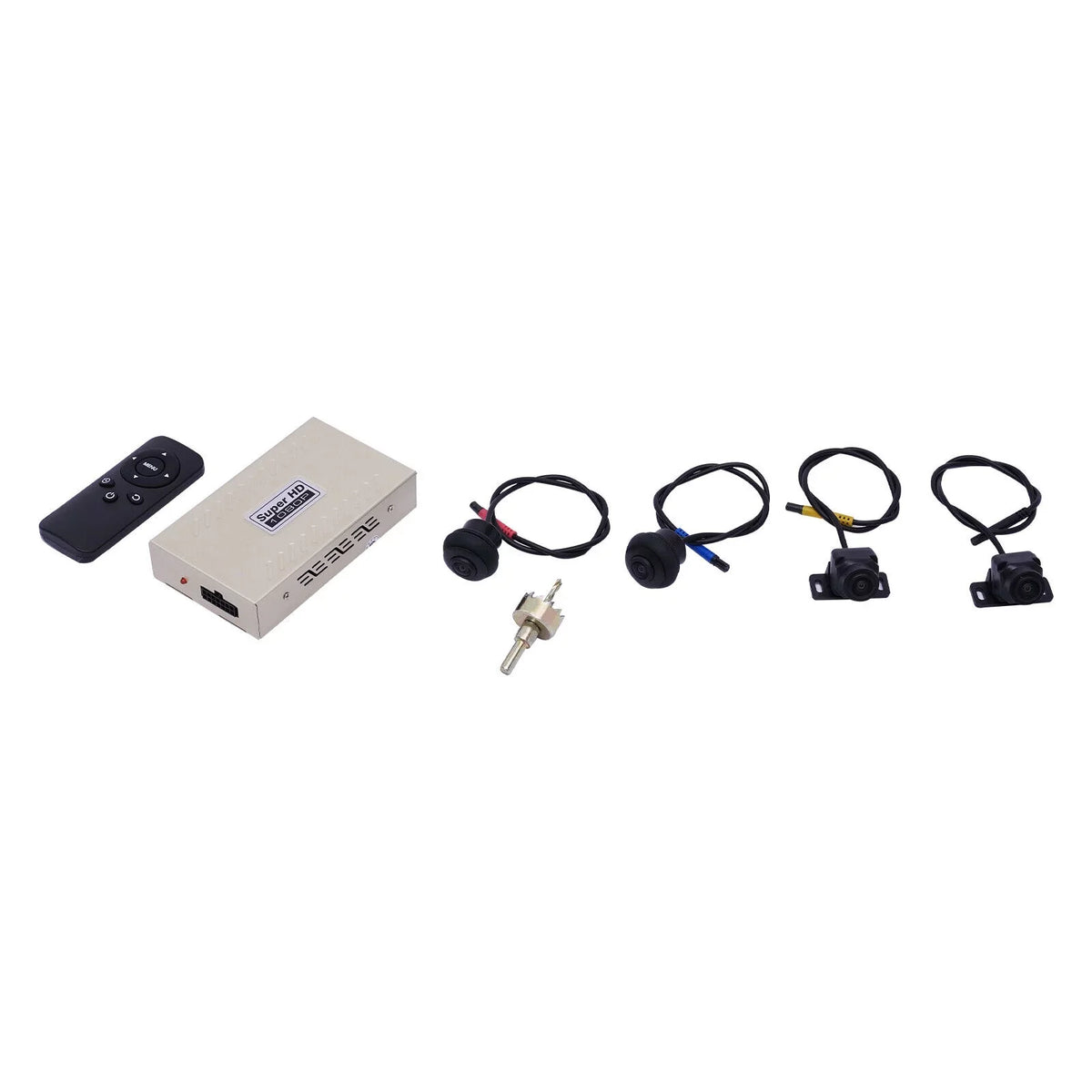 4-camera 1080P Panoramic Kits System View Seamless Recording DVR Miumaeov Bird 360° Car