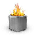 Low Stainless Duraflame™ Pit, Smoke 19" Steel Fire