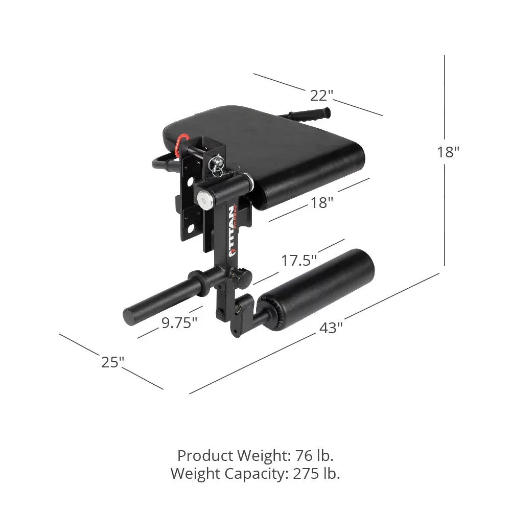 Fitness Extension Plate-Loaded Rack Seated Curl Perform Curls 275 Or Hamstring LB, Leg Attachment, Series and Leg Extensions One-Leg Rated Titan TITAN