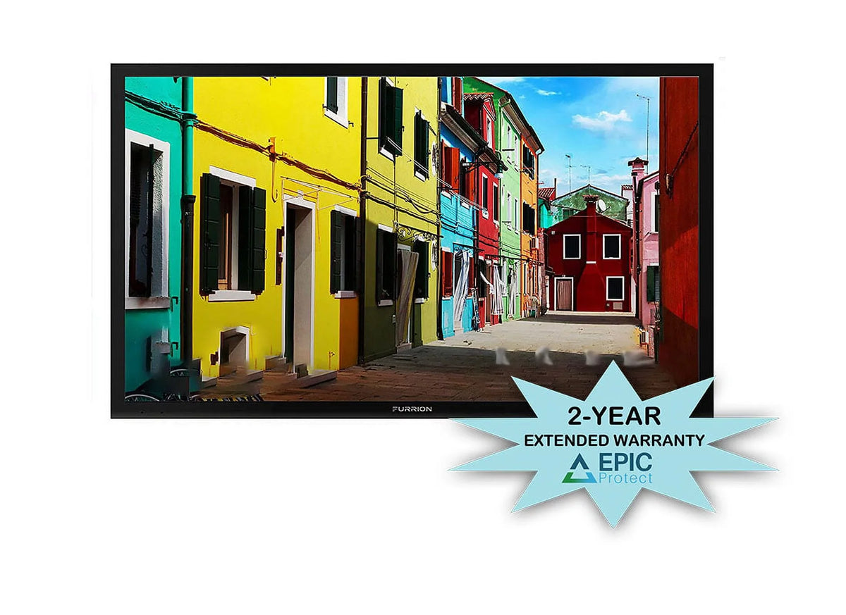 Outdoor Coverage Furrion Sun 55" Year 2 Protect Partial Series Epic Additional TV (2021) Weatherproof an by FDUP55CBS UHD with 4K