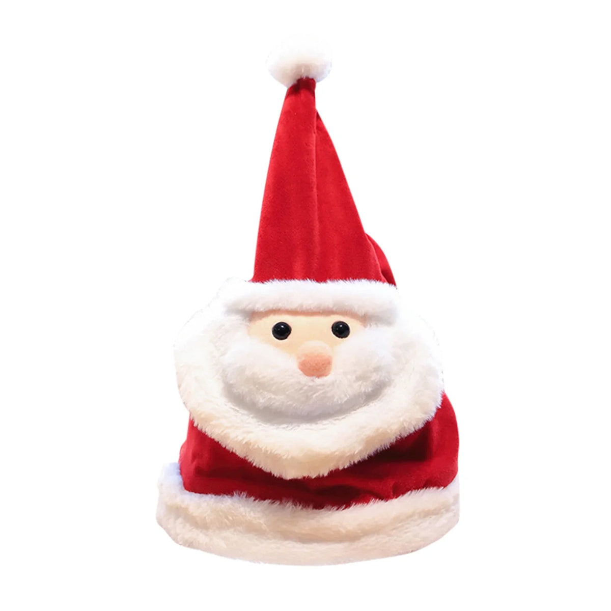 Christmas Winter Toy Winter Winter Large Hat Head Windproof Mens Men Grandpa Hat Will Christmas Move Large Doll Christmas for for Winter Singing Men Gifts Hats Men Eve Hat Hat Plush Hats Glow Men