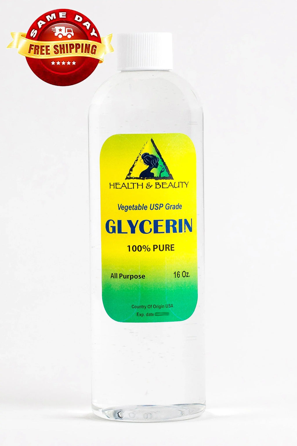 100% VEGETABLE OIL OZ GRADE GLYCERIN 48 USP PURE