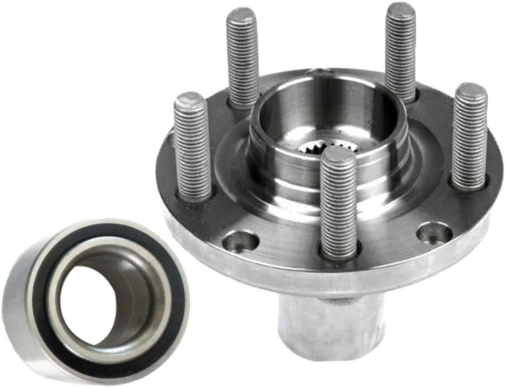 Hub Afa Pair Wheel Front Legacy Assembly Forester Motors Bearing with Subaru Wheel Compatible with Impreza 930-500-517008 Bearing Lug 5