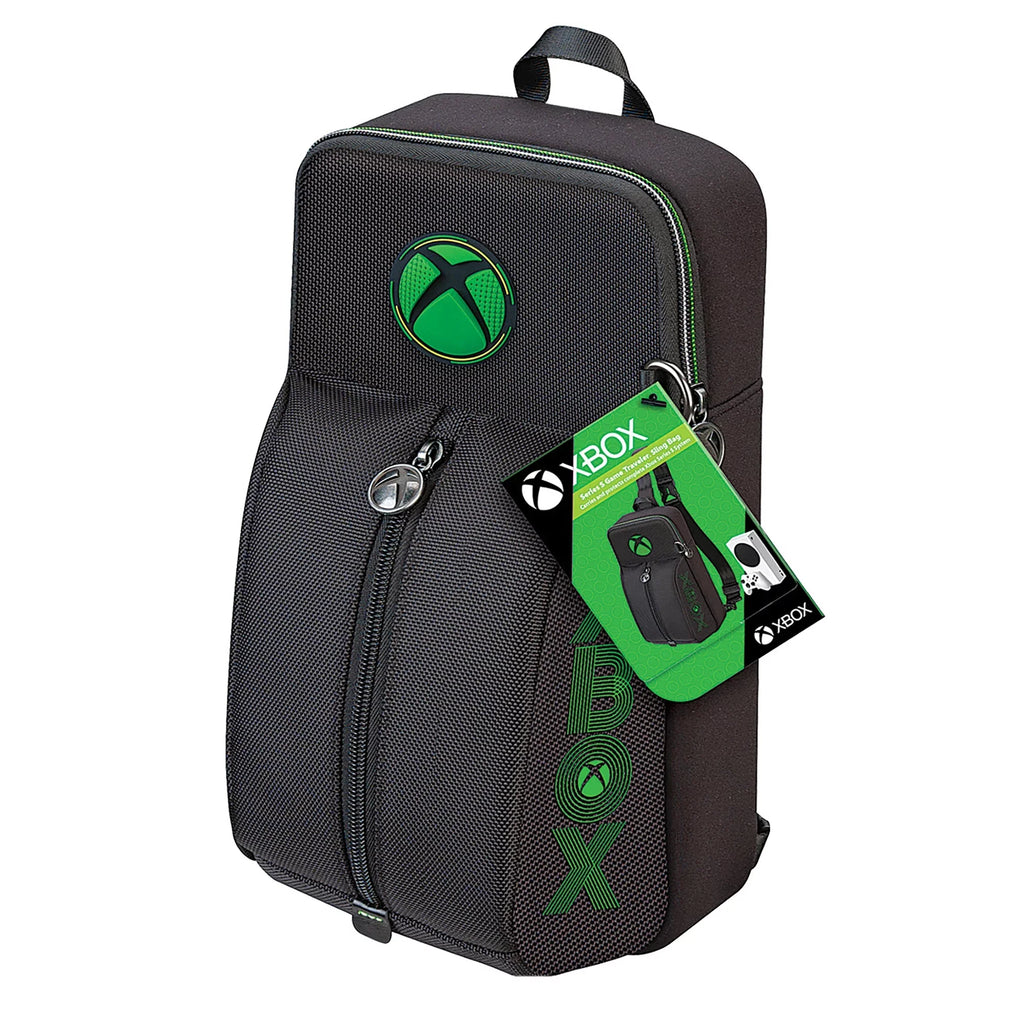 Traveler XBOX RDS Series Video Bag Case S Game Sling Black-Green, Carrying