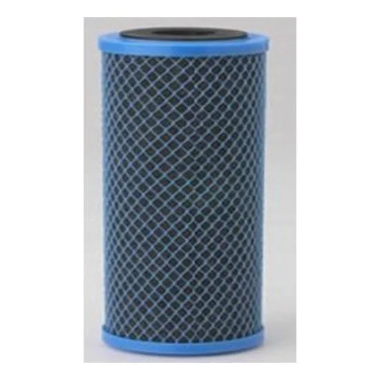 Pentek 4-5/8", Micron Block Cartridge, 0.5 x FloPlus-10BB 9-3/4" Carbon Filter
