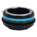 MD-Type Alpha Lens Polar Mount Fotodiox - Throttle to Sony Minolta D-SLR E-Mount Adapter Vizelex Lens