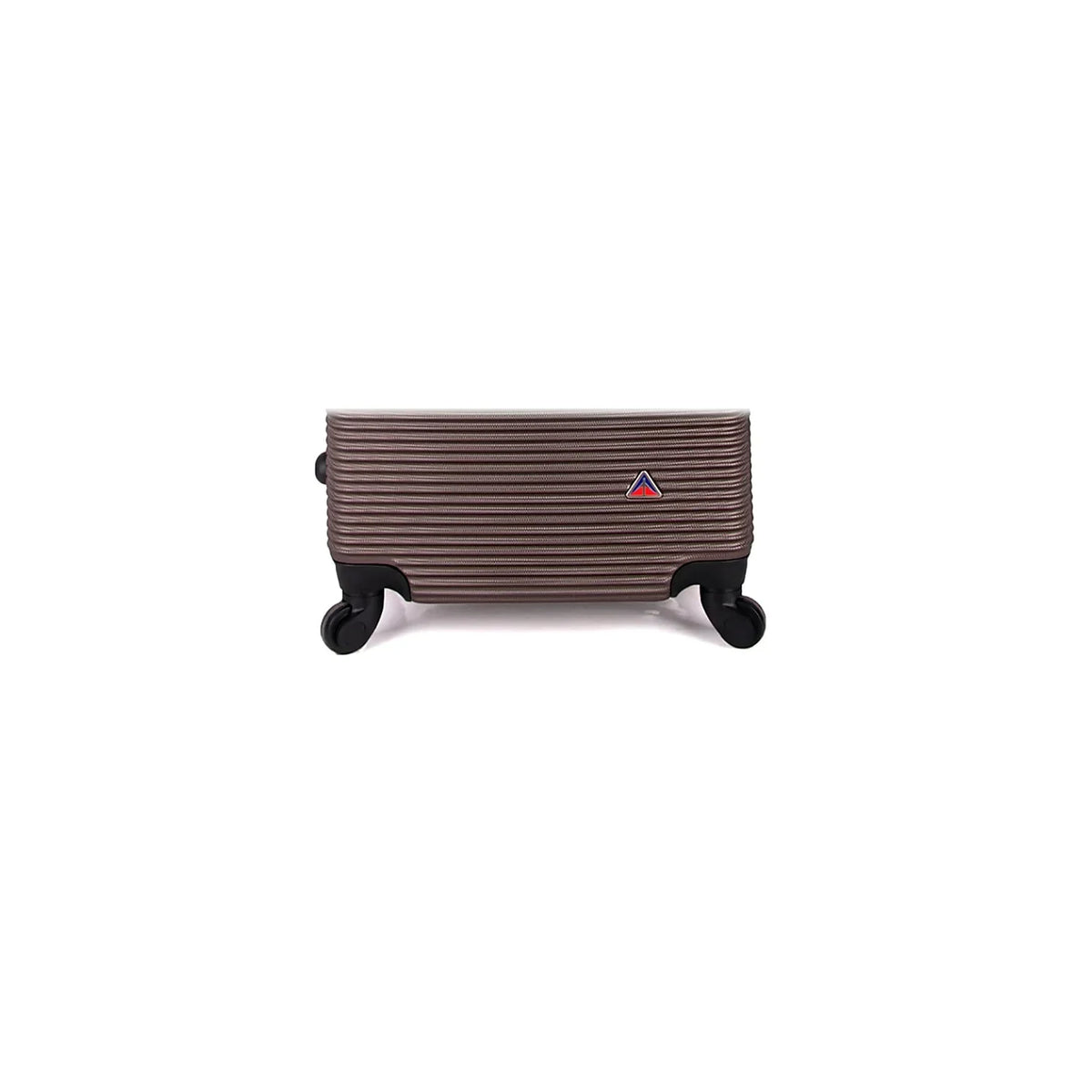 Set Plastic Luggage Royal (IUROYSML-BRO) 3-Piece InUSA Brown