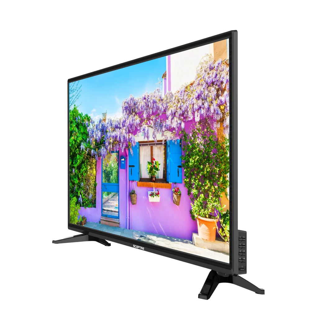 Built-in 32" Class HD Sceptre Player 720P E325BD-SR LED TV with DVD