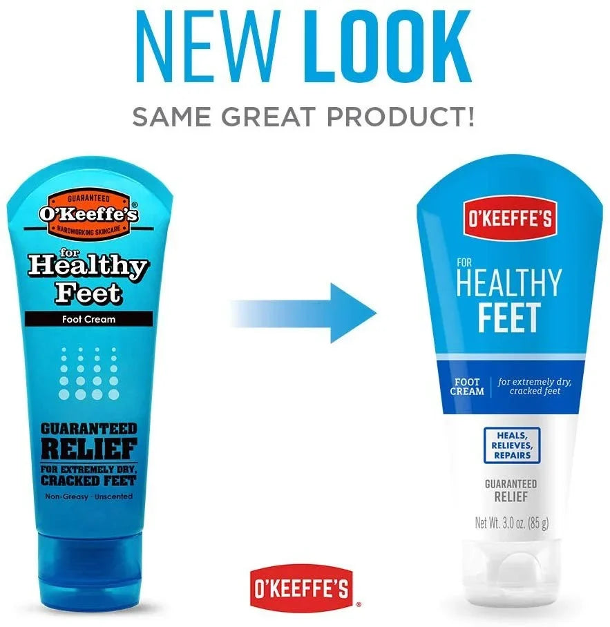 of Feet Cream, , Pack Foot 8 O'Keeffe's ounce Healthy 3.0