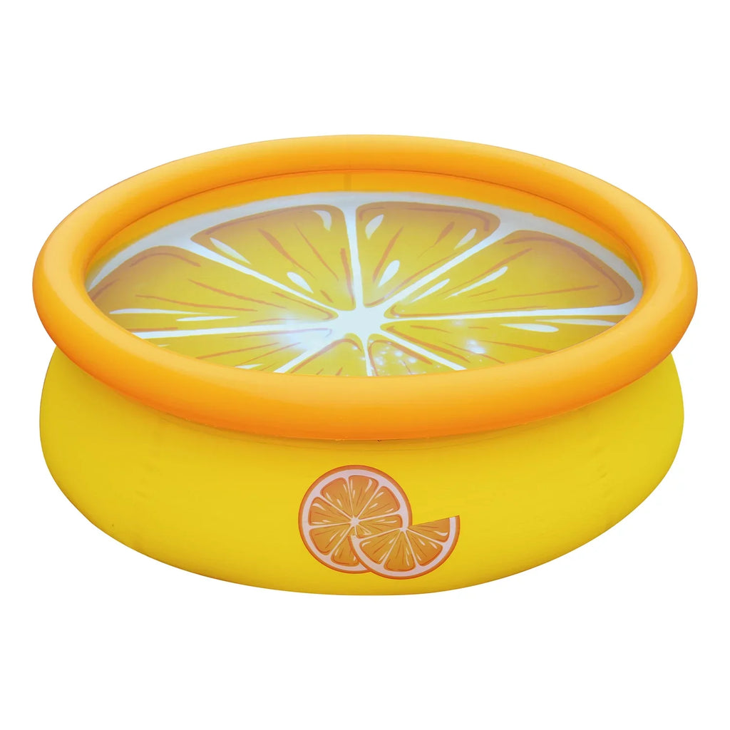 Orange Pool Inflatable Prompt Pack) JLeisure Outdoor Swimming Set & (2