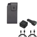 Phone Blackberry - 4-in-1 Motion Fast Case Idol 4S ASUS Pro Primo 6ft Leather Adaptive ZenFone Jade Cable Acer Car Charger Bundle Black Home 4 - Liquid Z2D Alcatel (Two) - 5z USB Long for w