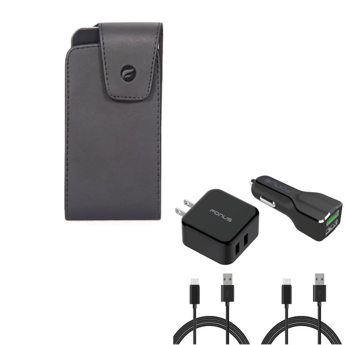 Phone Blackberry - 4-in-1 Motion Fast Case Idol 4S ASUS Pro Primo 6ft Leather Adaptive ZenFone Jade Cable Acer Car Charger Bundle Black Home 4 - Liquid Z2D Alcatel (Two) - 5z USB Long for w