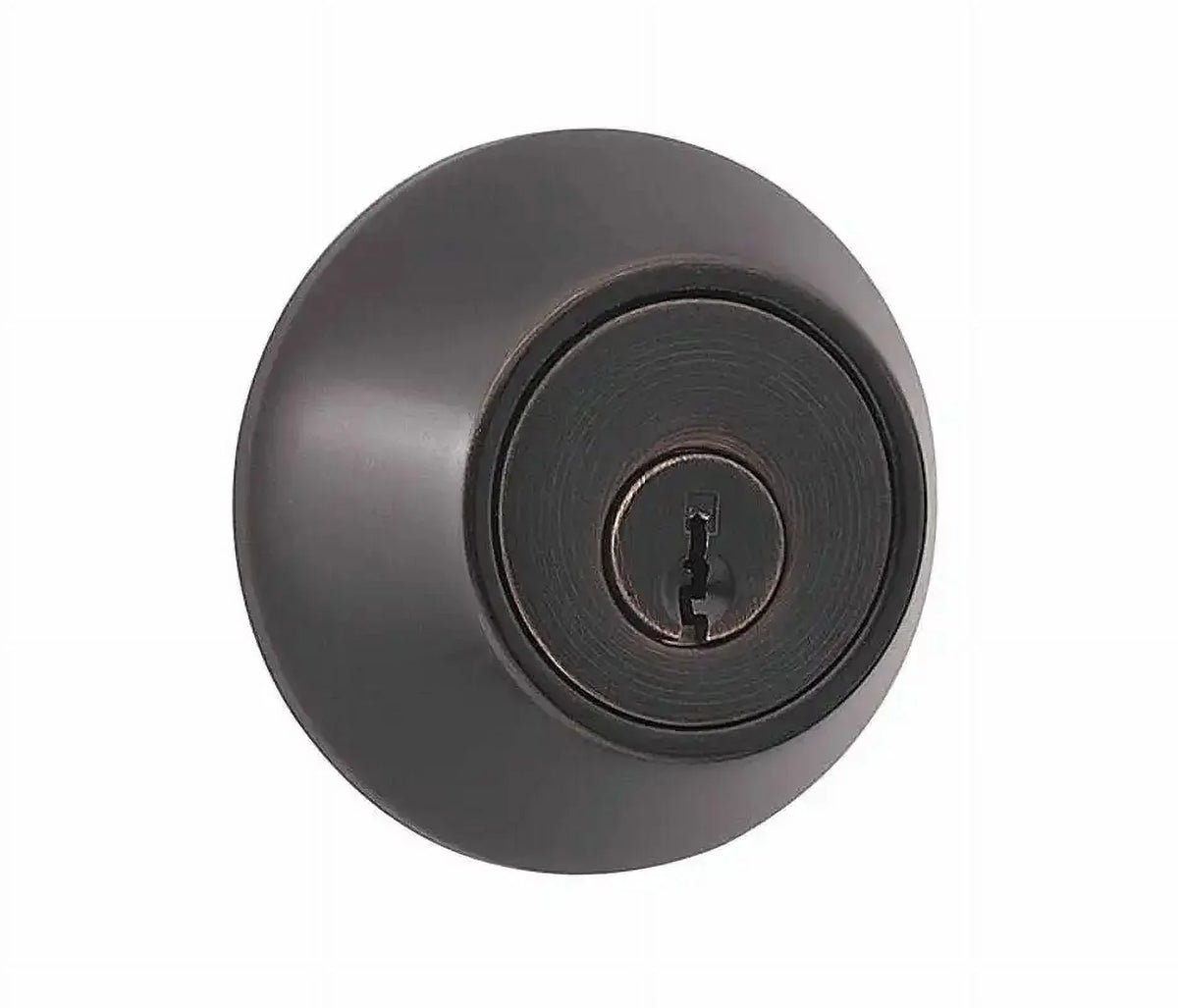 Throw Weiser Deadbolt SafeLock In Deadbolt Cylinder 11P Single Inch RCS Venetian 1 Bronze K3 Kwikset Drive SD9100 RFAL Latch