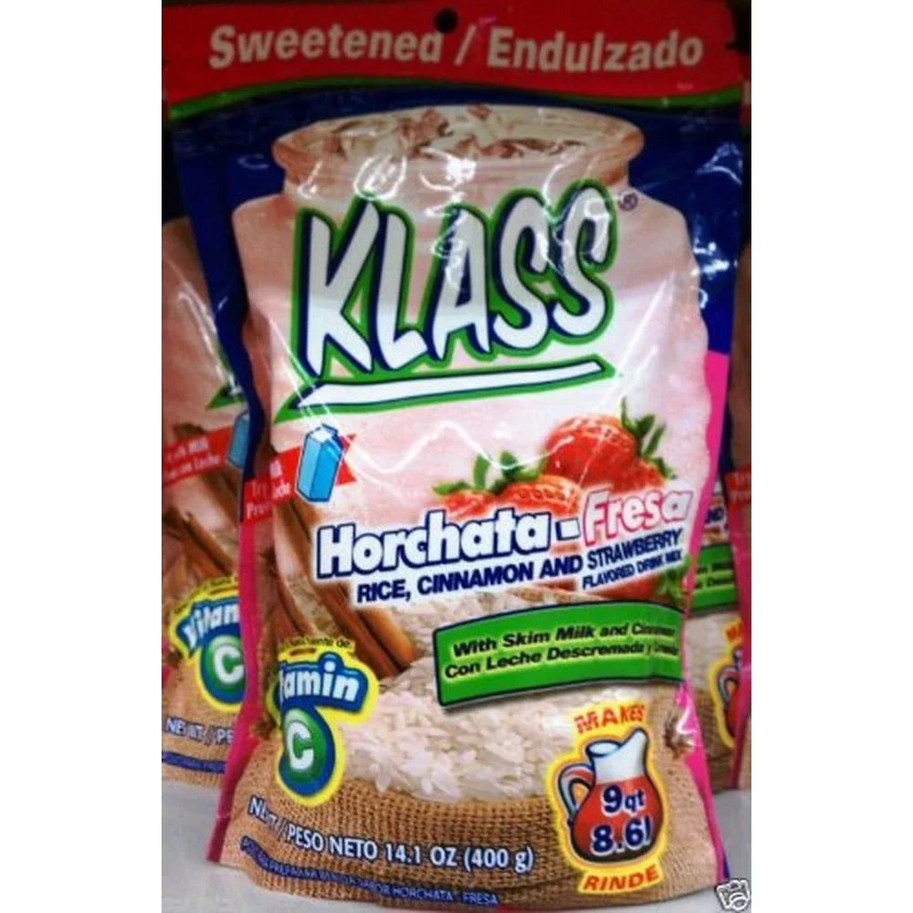 3) Mix (Pack Strawberry of Horchata Klass