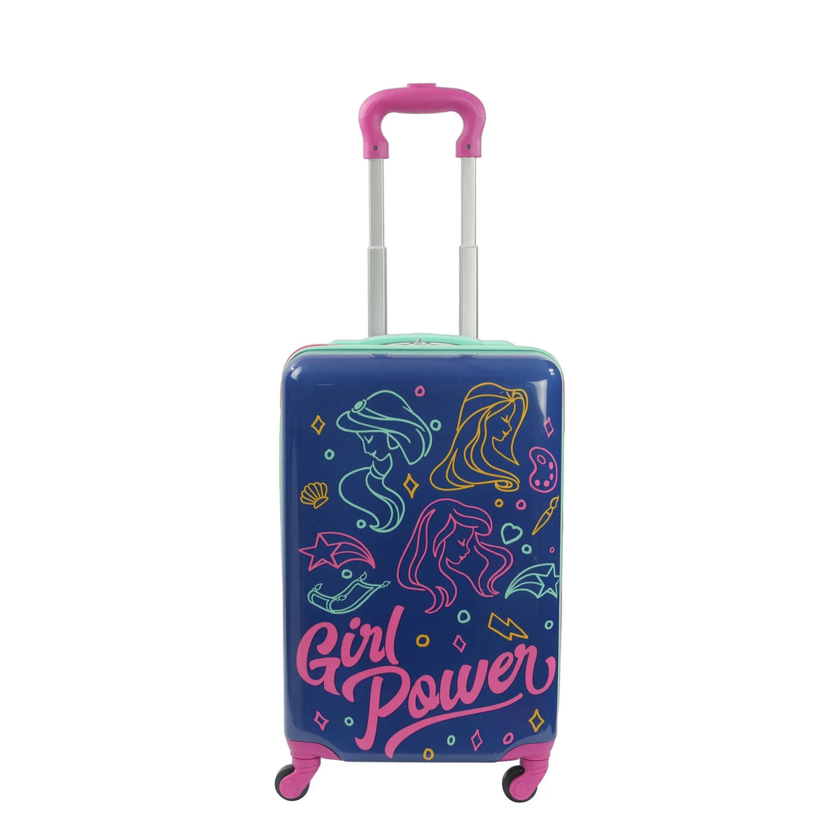 LUGGAGE KIDS DISNEYFul PRINCESS GIRL POWER SPINNER 21"