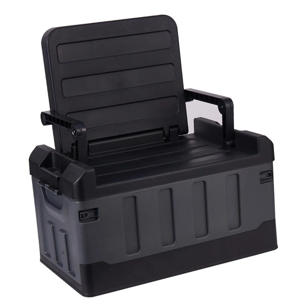 Car for Storage Backpacking Office Home Sedan Bins Car Organizer Crate Black Trunk