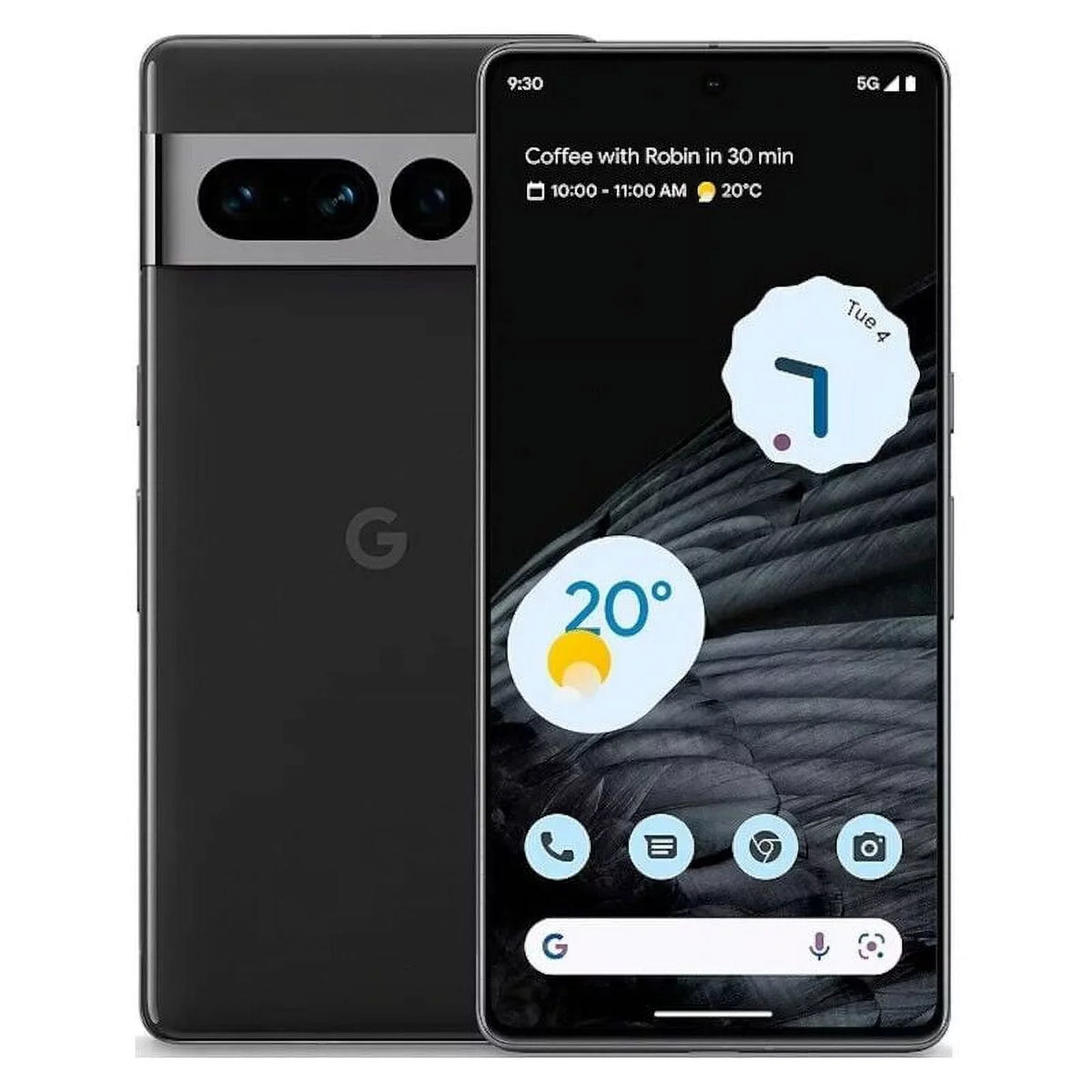 (T-Mobile Obsidian Google Pro 7 Pixel (Refurbished) 128GB Restored Only) GE2AE