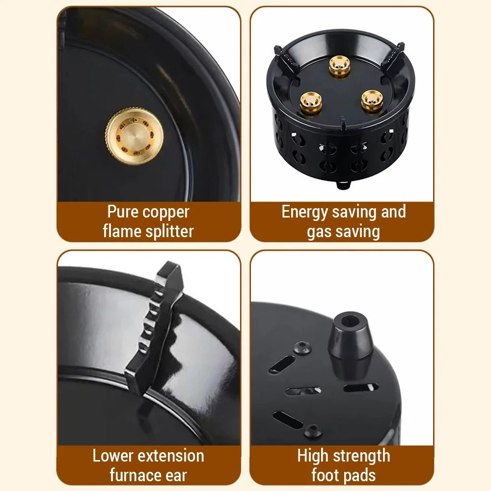 Anself for Ideal Stove Windproof Portable Lightweight Efficient and and Camping Cooking