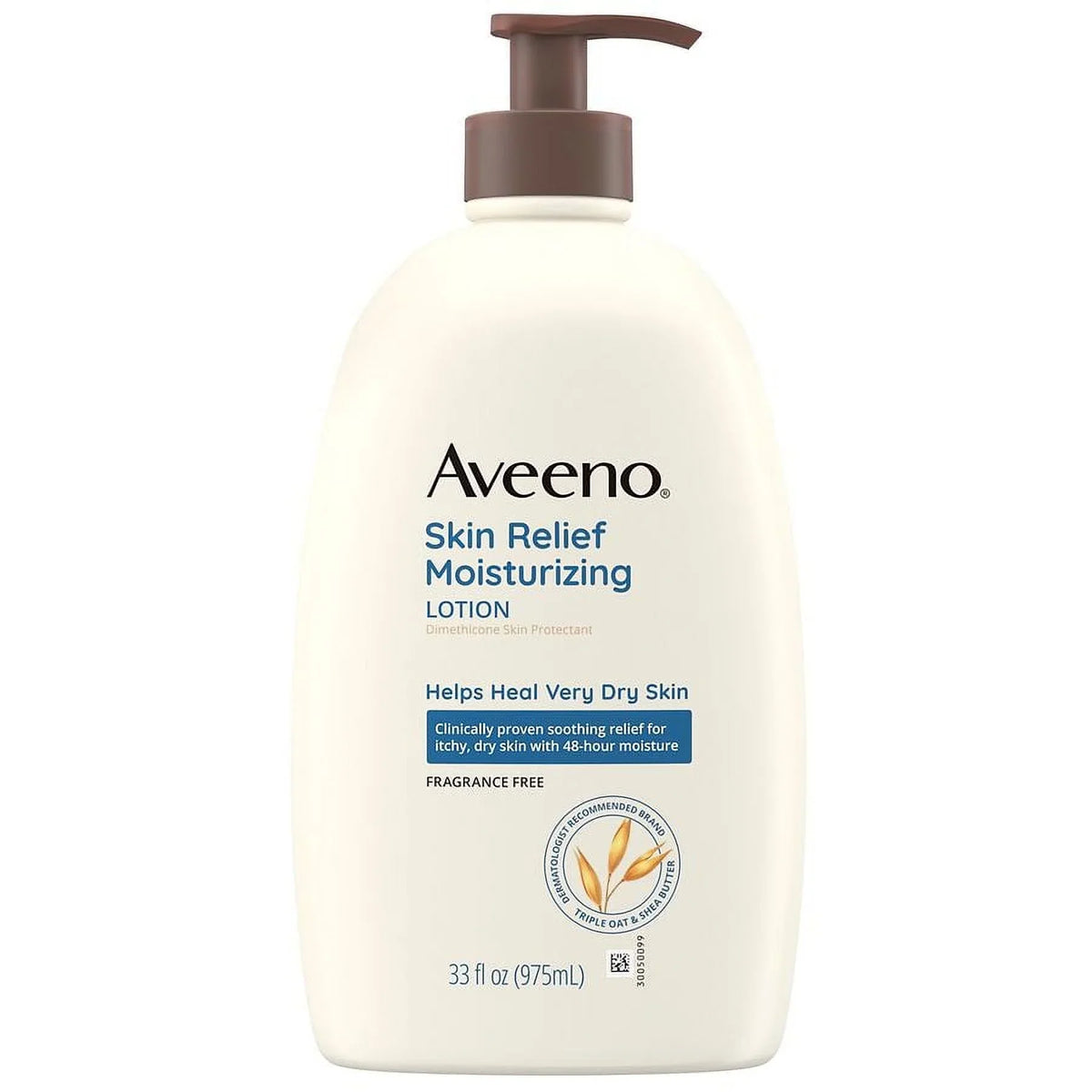 Aveeno fl for Skin oz Moisturizing Very Dry Relief Fragrance-Free Skin Lotion 33.0