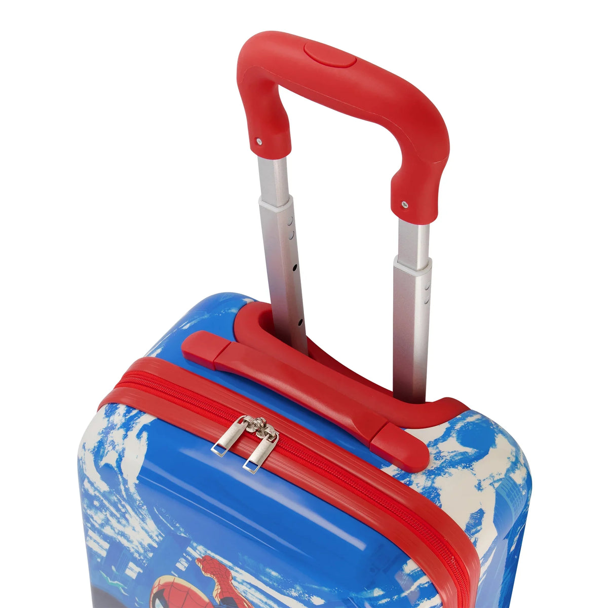 Carry Wheels, Spider-Man Suitcase Rolling Blue with 21 Marvel Inch Hardshell Kids On Luggage,