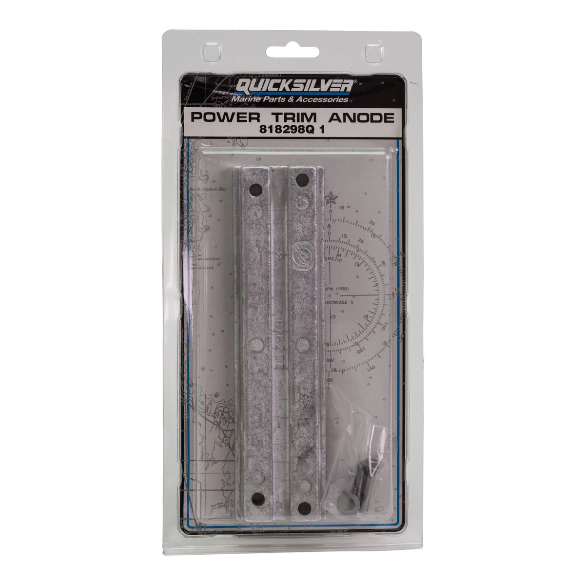 Aluminum Power 1 Quicksilver 818298Q Trim Anode