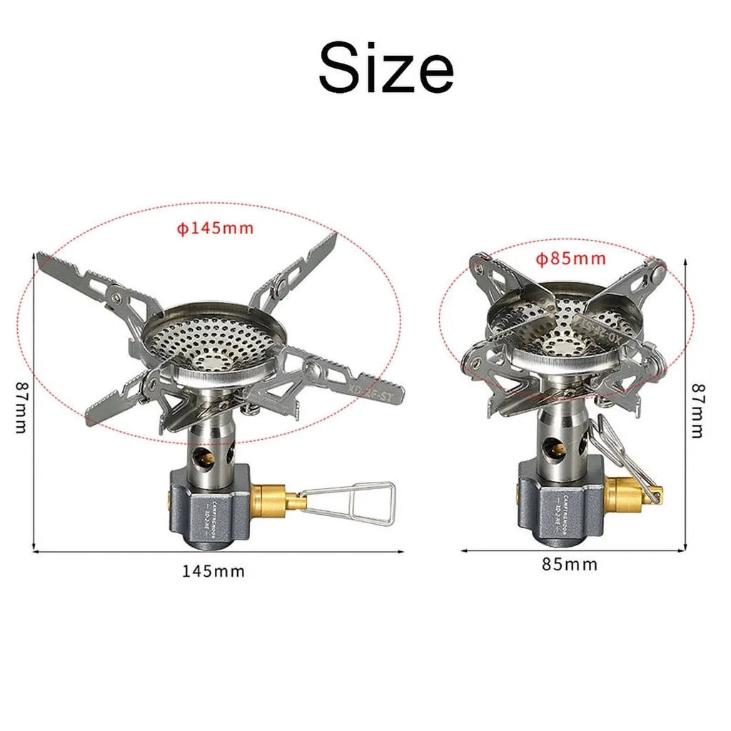 Gas Stove Backpacking Stove Camping Camping Efficient 3300W Stove Split High CAMPINGMOON