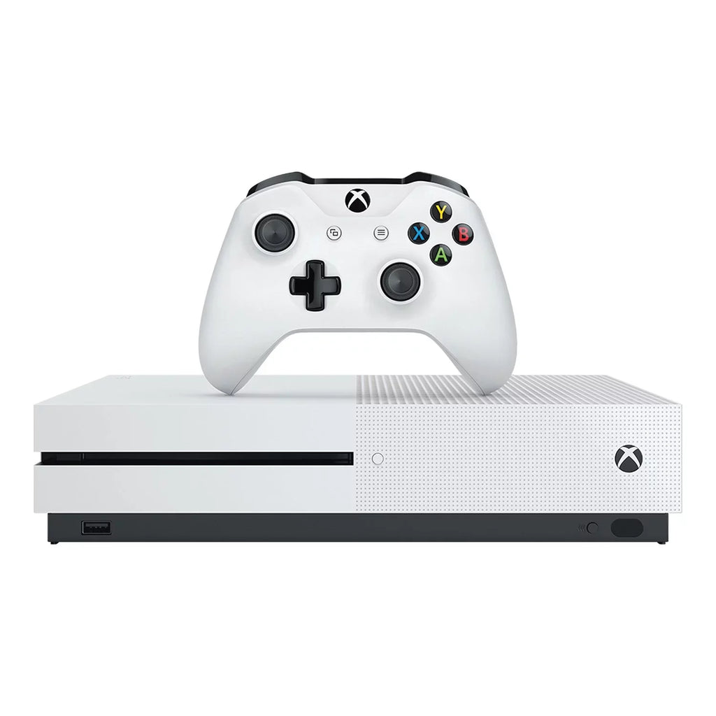 Gaming With Bundle One Xbox Gaming Console BOLT White S + Earbuds Microphone 500GB Pre-Owned Microsoft AXTION