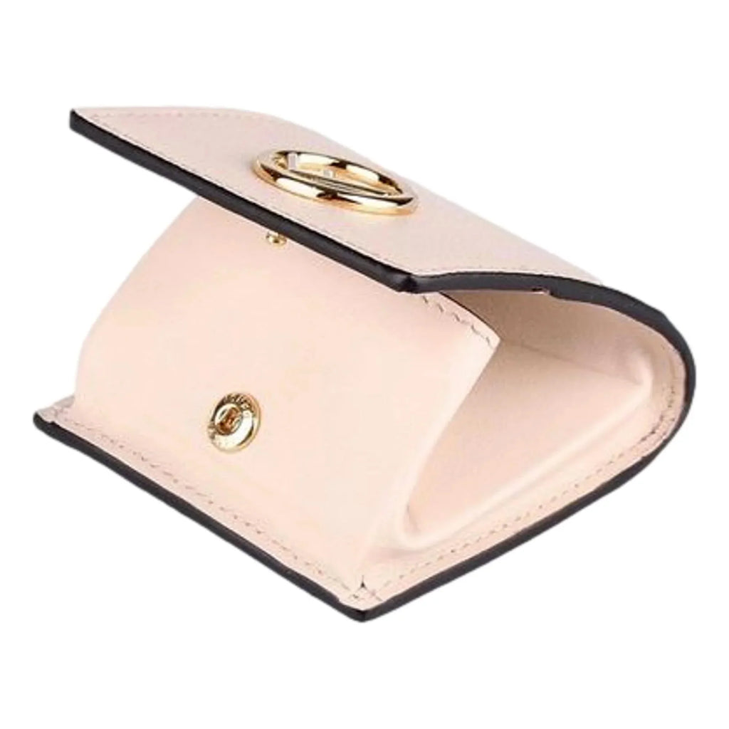 Leather Logo Case 8M0459 Poudre Leather Fendi Pink F Coin Calf