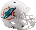 Speed Dolphins Riddell Authentic Full-Size Football Miami Revolution Helmet