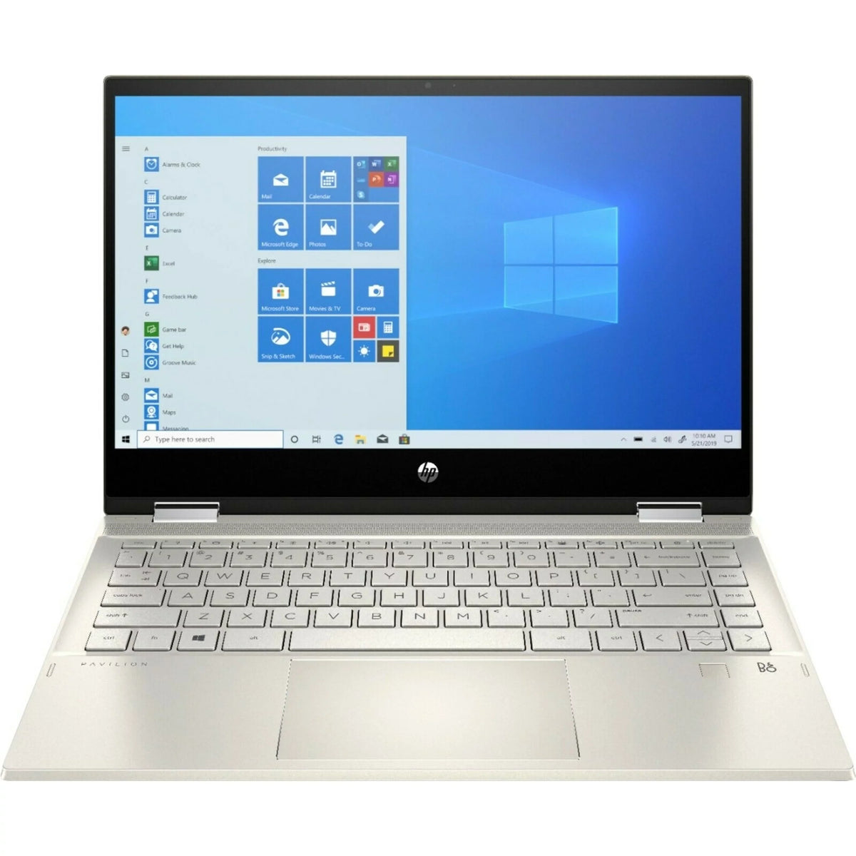 Touch HP Pavilion SSD 14" Gold Win10H,Warm i5-1135G7 14M-DW1033DX 8GB 512GB 2.4GHz (Used) Core‚Ñ¢ x360