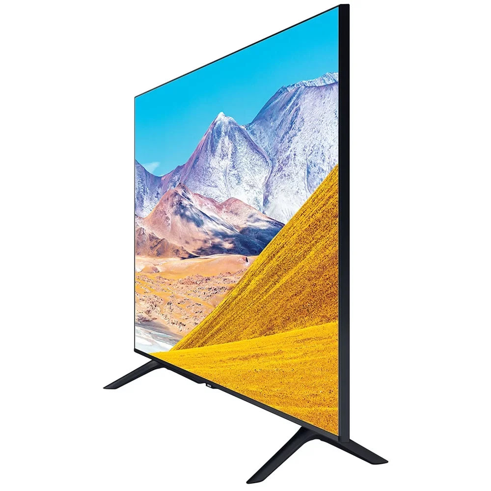 Essentials Soundbar Bundle TV & with UHD Surge Digital TV) UN65TU8000 4K Screen Mount, (65TU8000 Adapter, Wall 60W (2020) Gear LED 65 and Samsung TV Cleaner Subwoofer, 65" TV Smart Inch Deco 65-inch