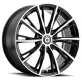 Konig 5x112 Impression 53MB Machined Black (45mm) Wheel 16x7.5