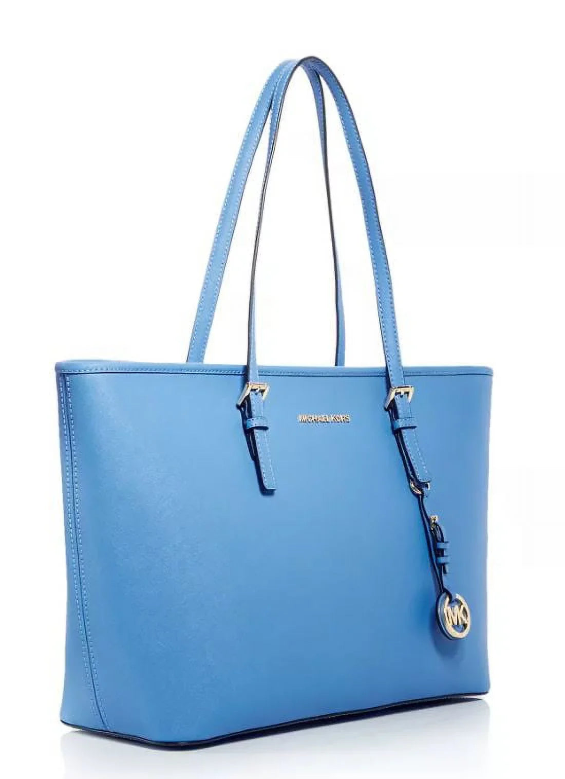 Set Saffiano Bag Leather Top-Zip Travel Medium (STH Jet Tote PACIFI Kors Michael