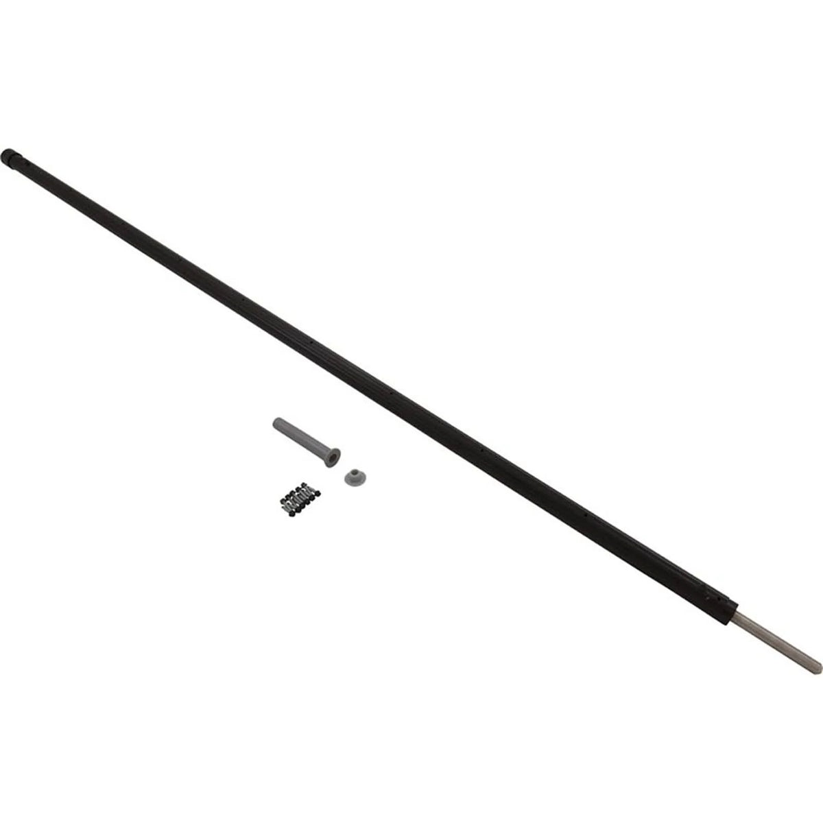 Black, Products, Designer Pool Support GLI Fence 4' Pole,