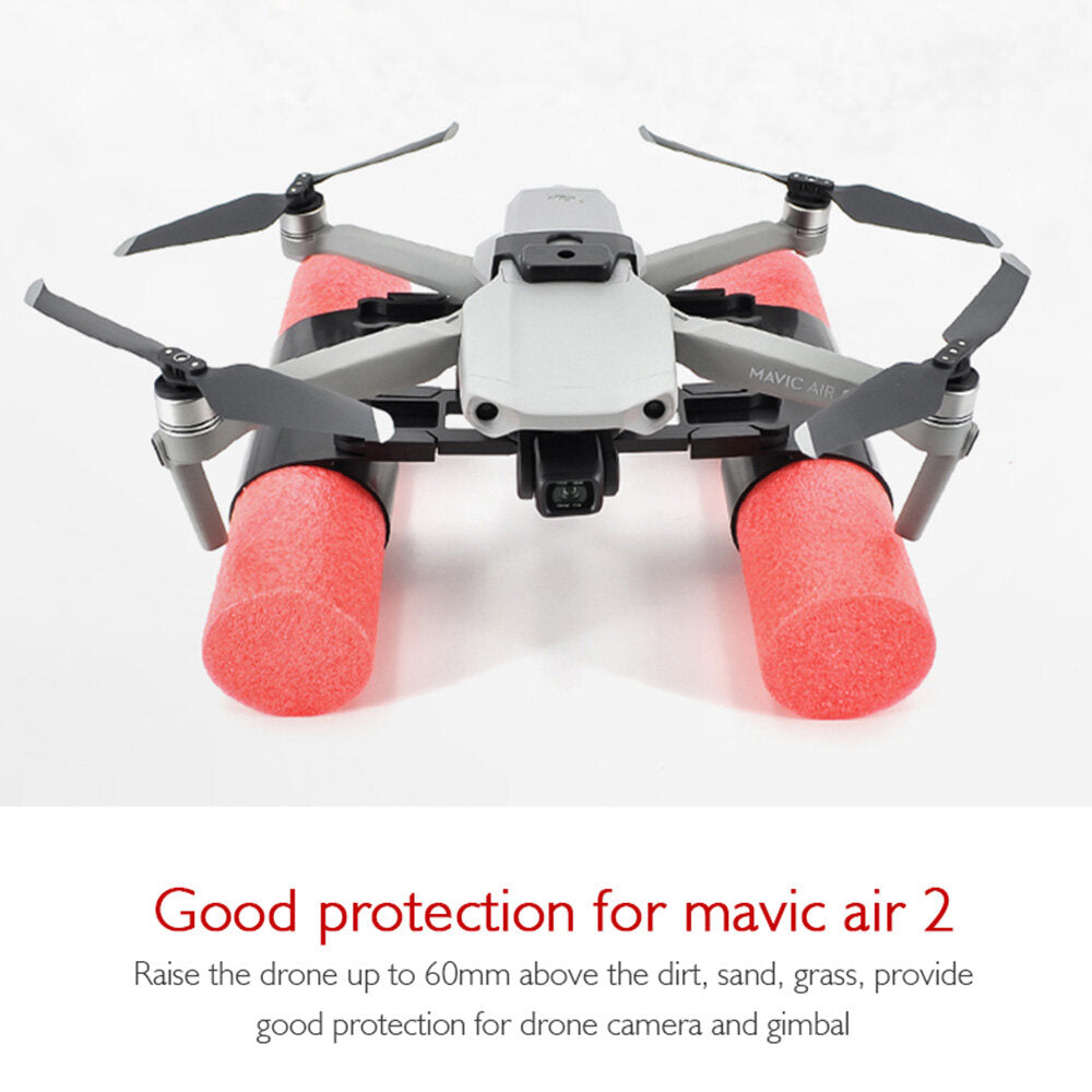 Drone AIR Holder Landing Heighten 2 Stick Buoyancy 2S Bracket Extender with Float DJI Training kit Gear Holder Compatible Mavic Air