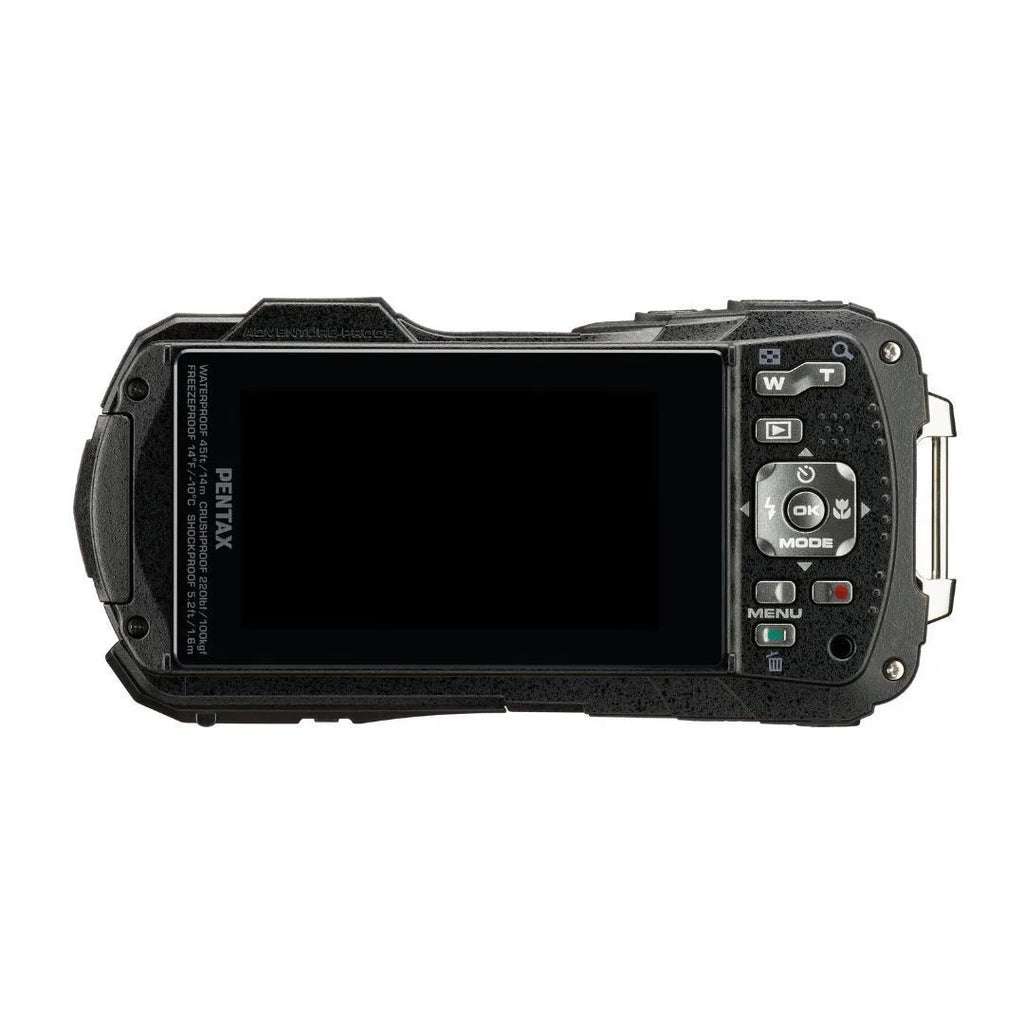 Construction, and Tough Imaging Compact (Blue) Body All Ricoh Adventure Underwater Camera Shooting with Exceptional Weather Mode PENTAX Quality Image WG-90