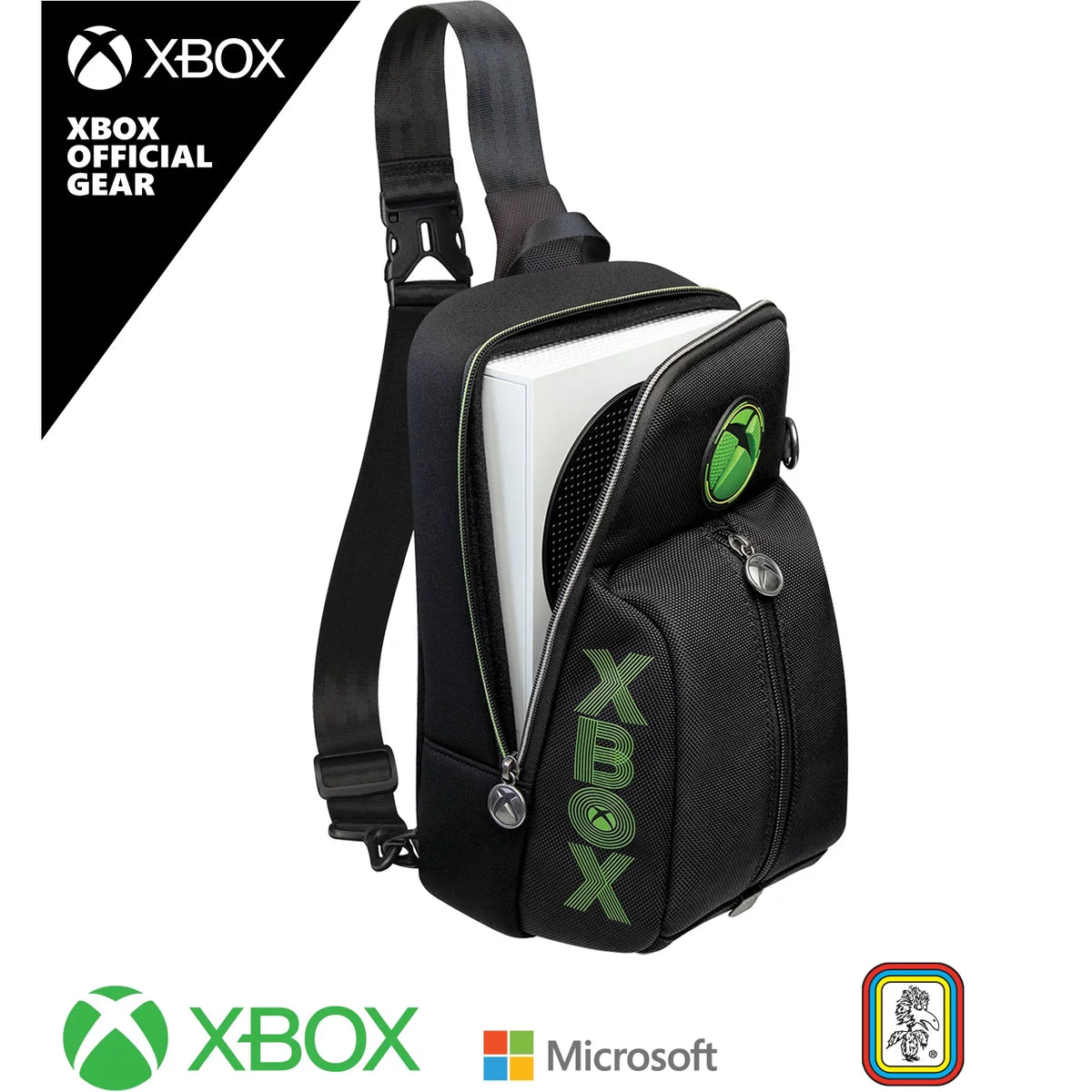 Traveler XBOX RDS Series Video Bag Case S Game Sling Black-Green, Carrying
