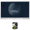Pack (2022) QLED 2 UHD Protection The Bundle QN55LS01BA Samsung YR Smart Inch CPS 4K TV Serif HDR Enhanced with 55