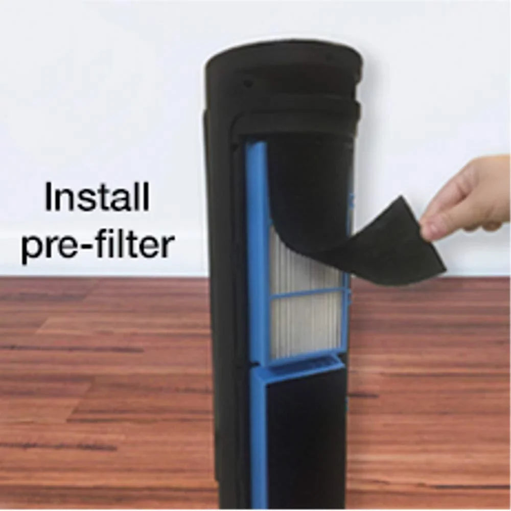 Filter HAPF300 Holmes HAPF30 Purifier AER1 Carbon Filters Air 12-Pack HQRP / series for HEPA HAPF30CS,